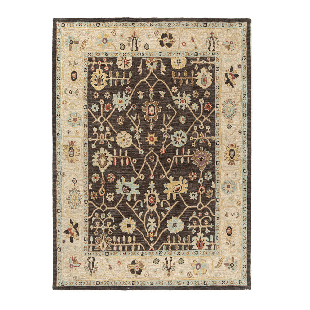 LR Home Caitlin Rug — Brown / Beige