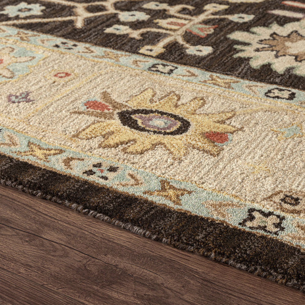 LR Home Caitlin Rug — Brown / Beige