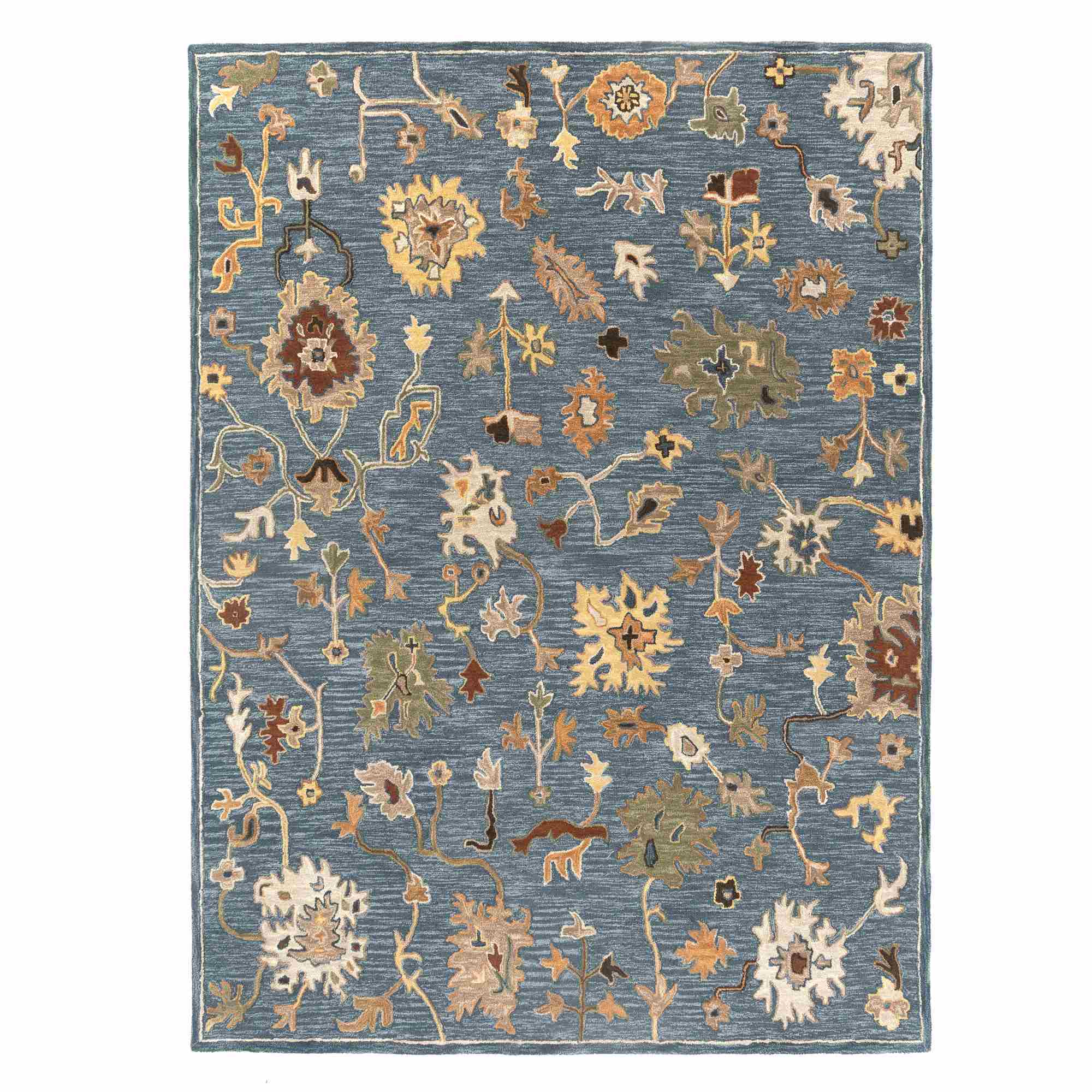 LR Home Caitlin Rug — Blue / Multi