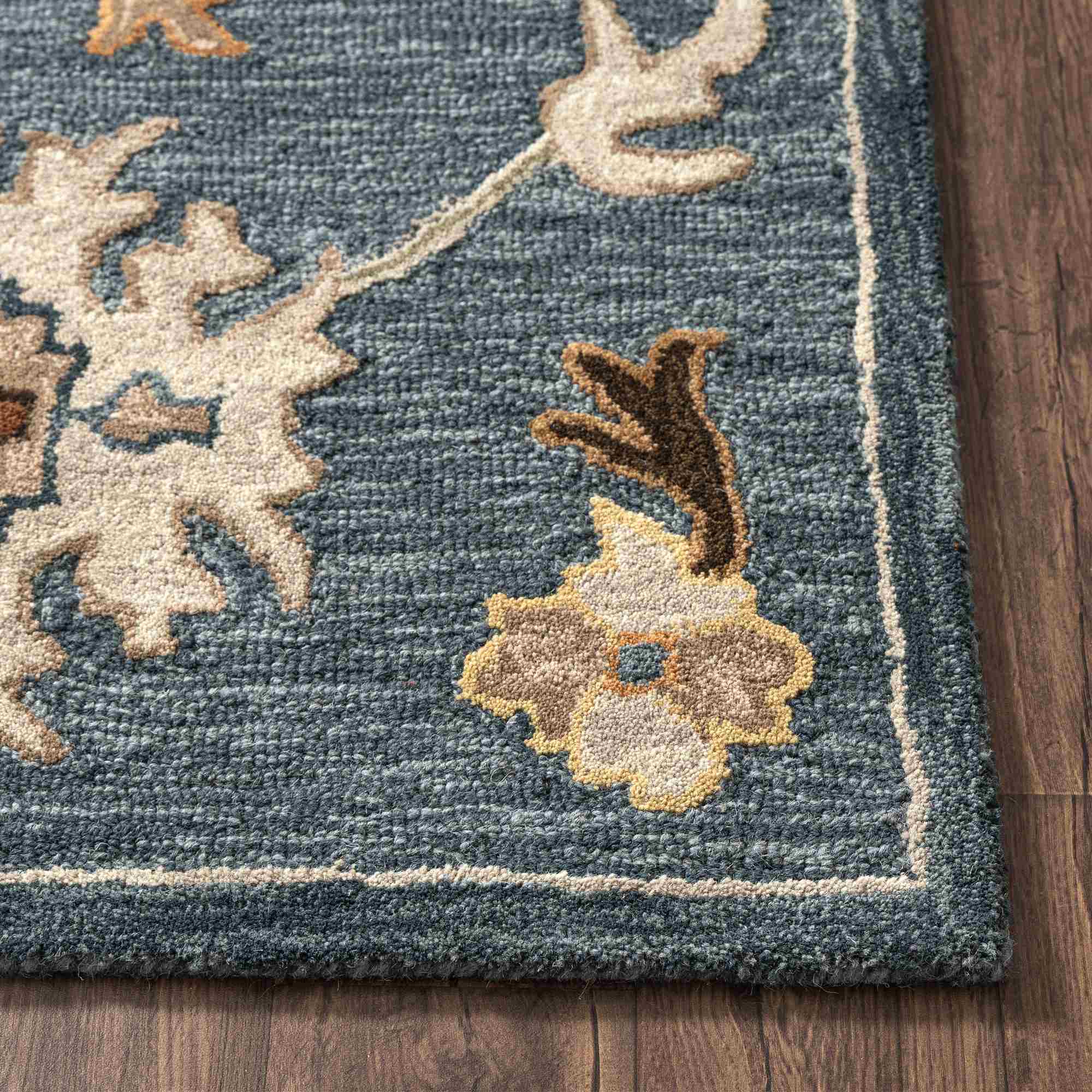 LR Home Caitlin Rug — Blue / Multi