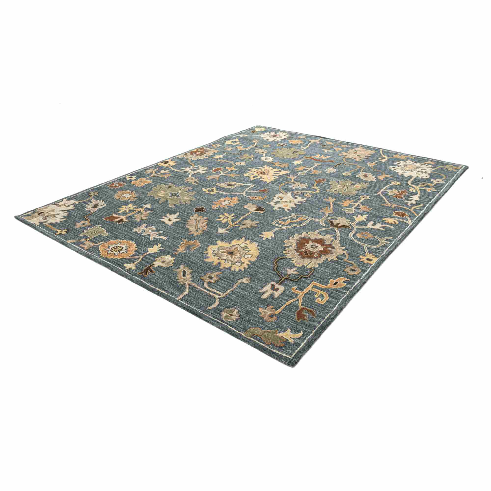 LR Home Caitlin Rug — Blue / Multi