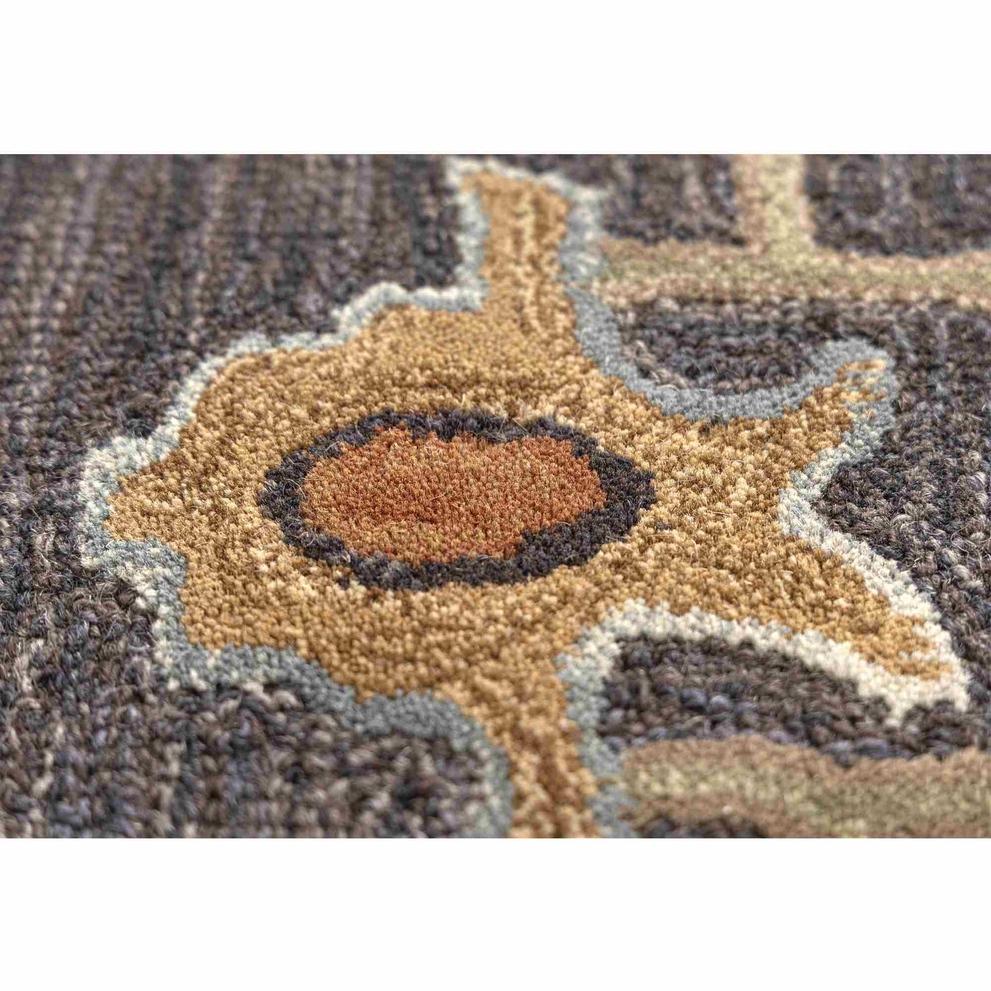 LR Home Caitlin Rug — Charcoal / Sage
