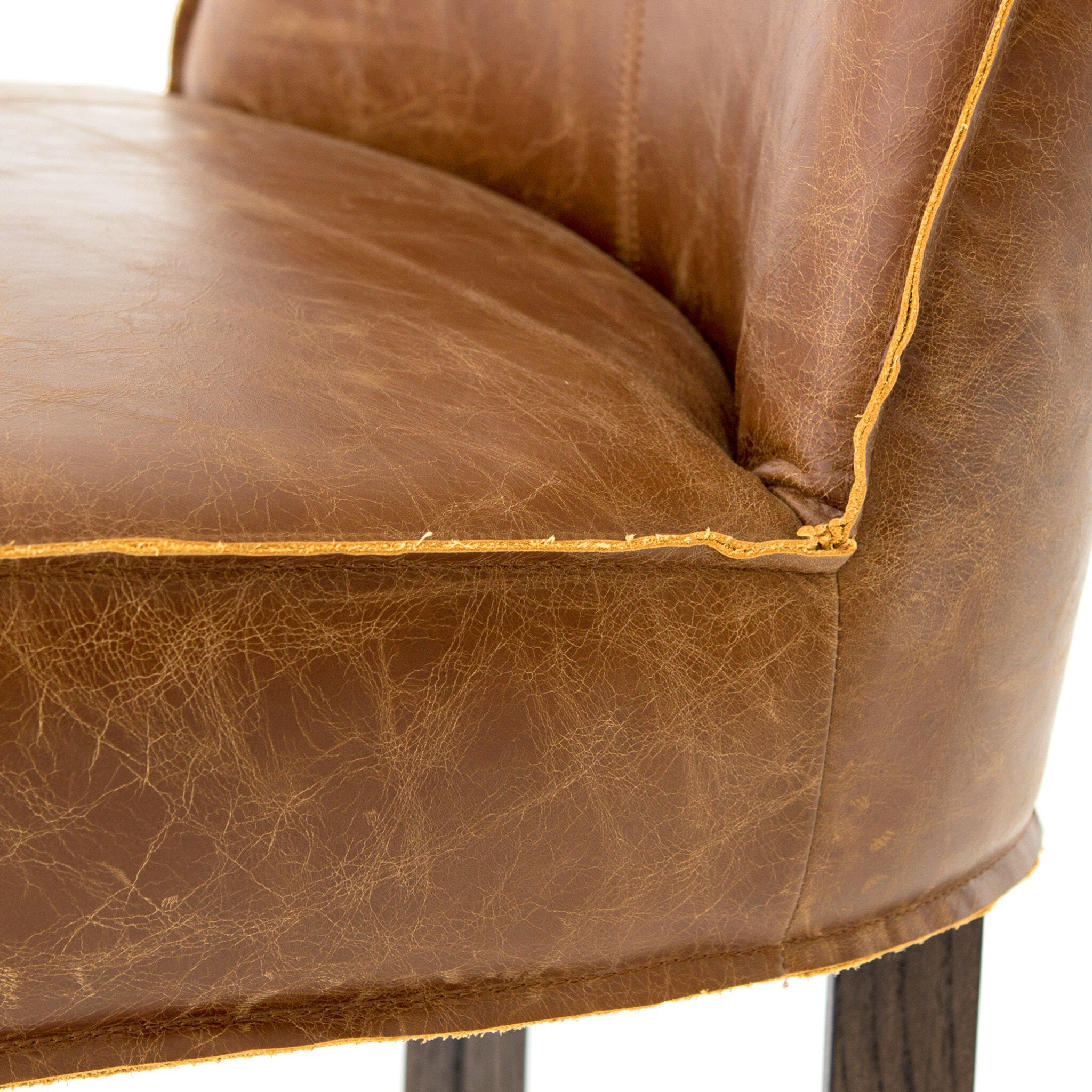 Four Hands Aria Stool — Sienna Chestnut-Warm Oak-Counter