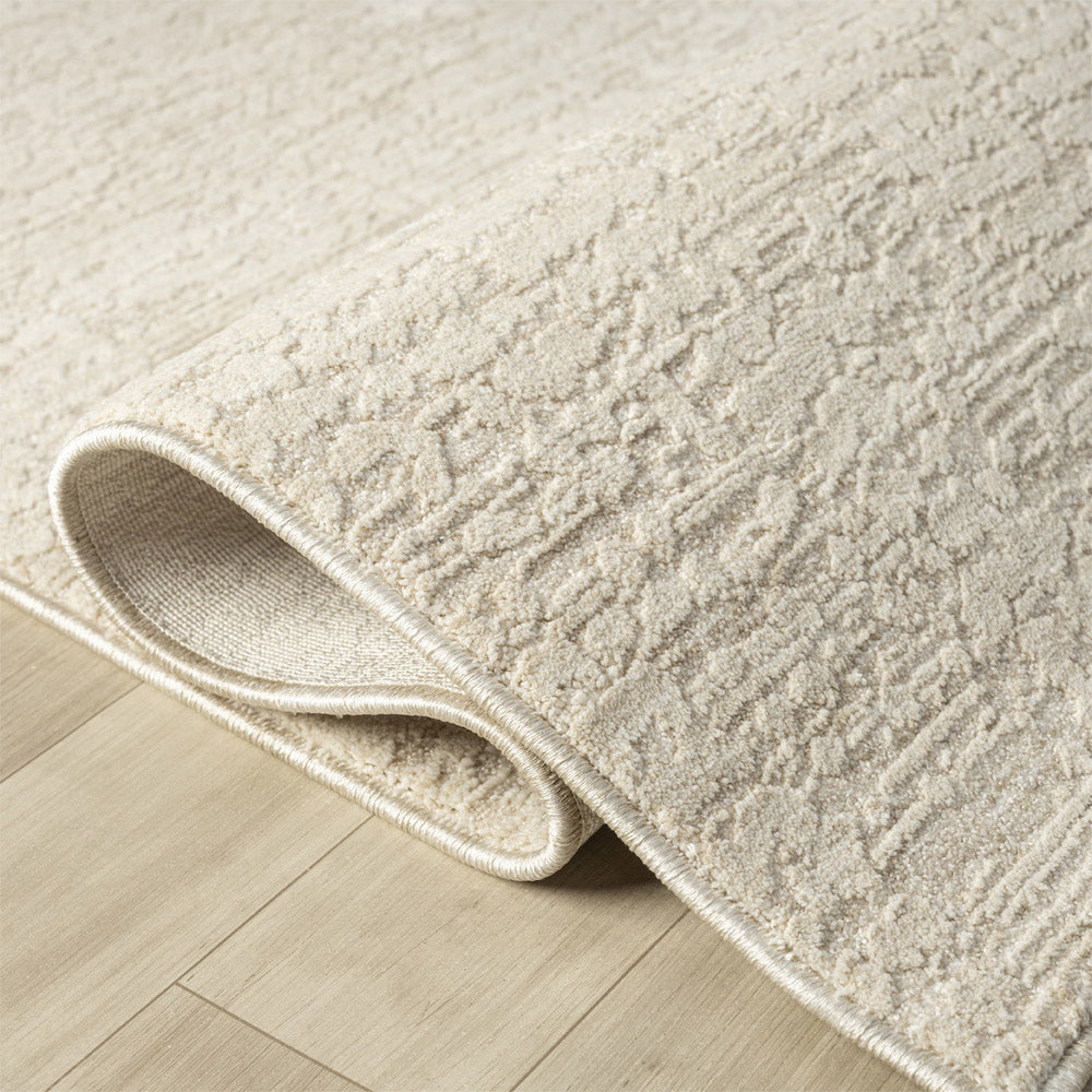 LR Home Castillo Rug — Beige / Cream