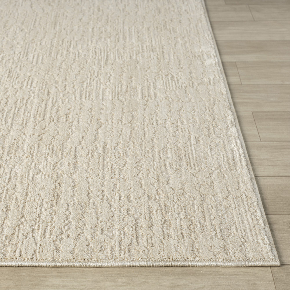 LR Home Castillo Rug — Beige / Cream