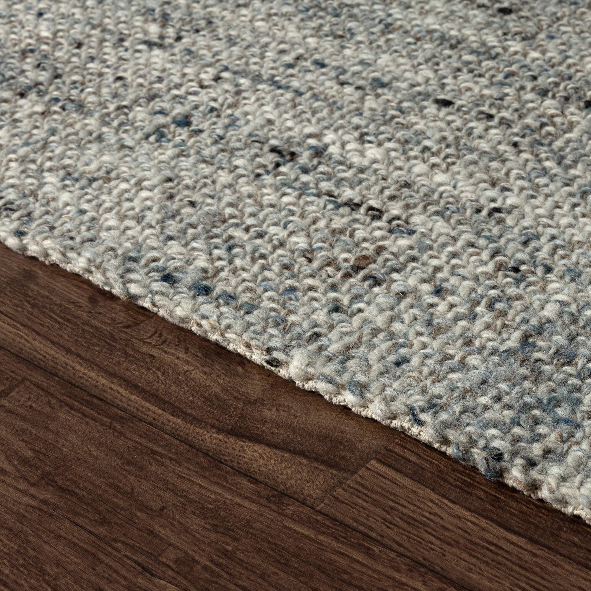 LR Home Charleston Rug — Teal/Ivory