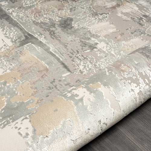 LR Home Cheshire Rug — Beige / Gray