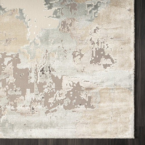 LR Home Cheshire Rug — Beige / Gray