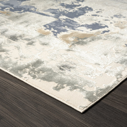 LR Home Cheshire Rug — Blue / Gray