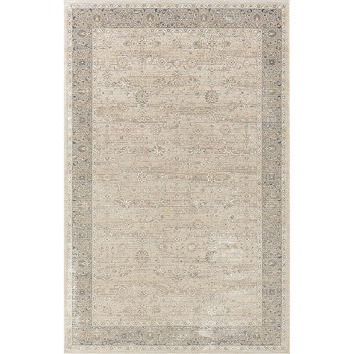 LR Home Cheshire Rug — Gray / Beige