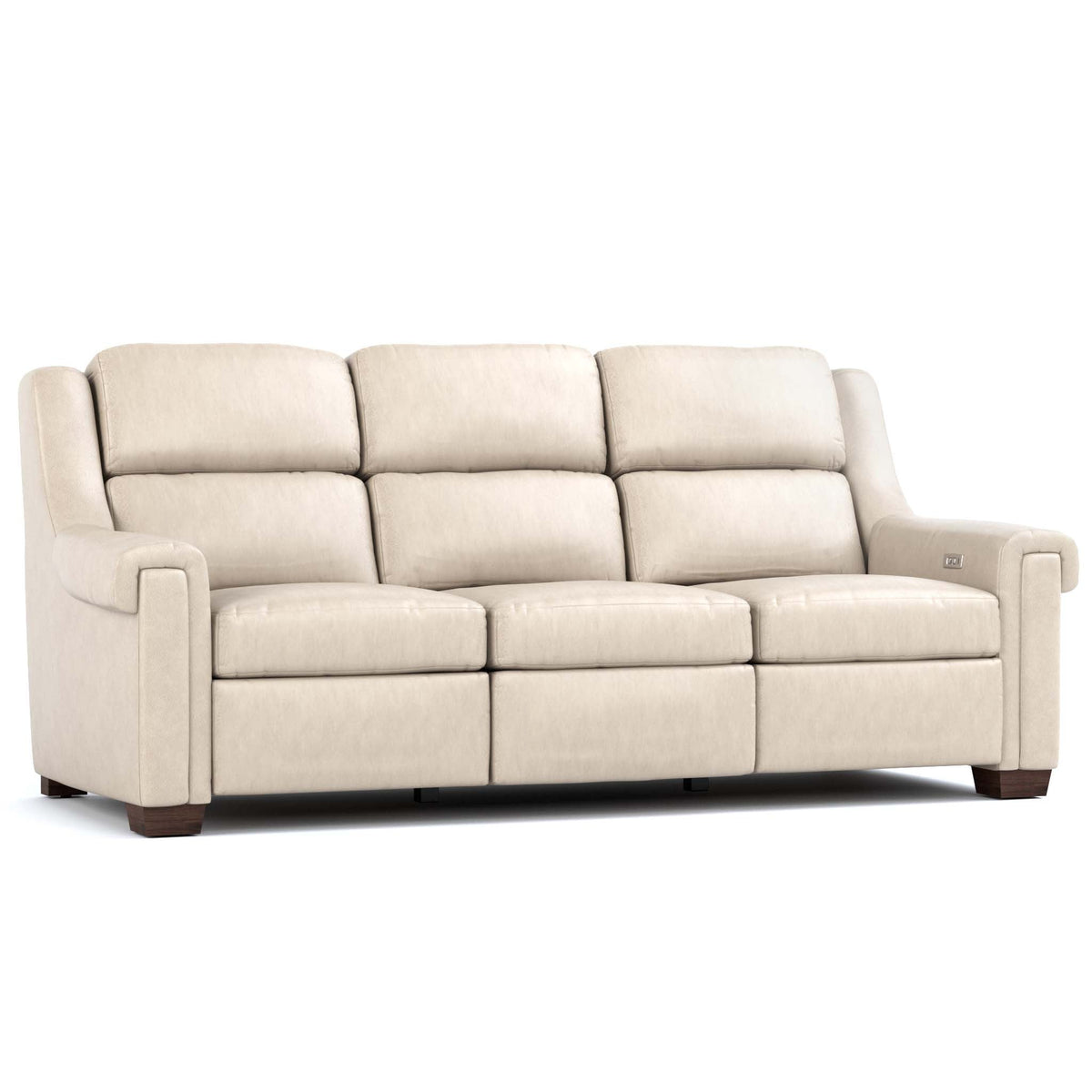 Stickley Chester Power Motion Collection — Sofa, Sorrento Moonshine, angle