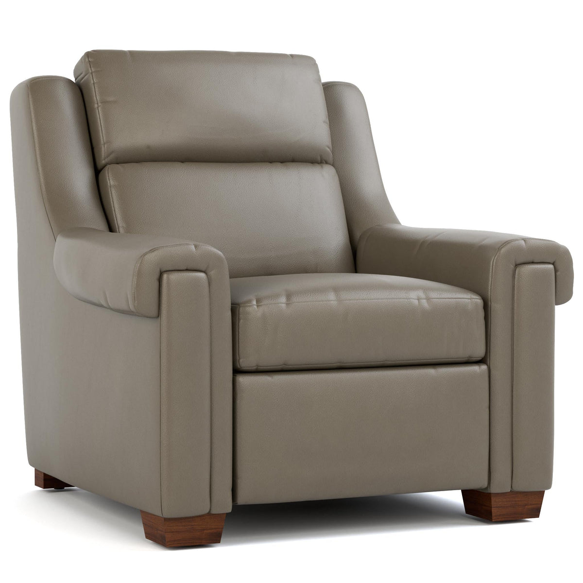 Stickley Chester Power Motion Collection — Wall Recliner, Sorrento Smoke, angle
