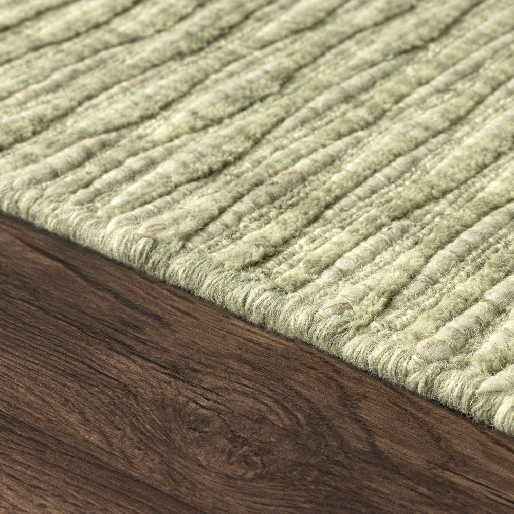 LR Home Cortez Rug — Green / Ivory