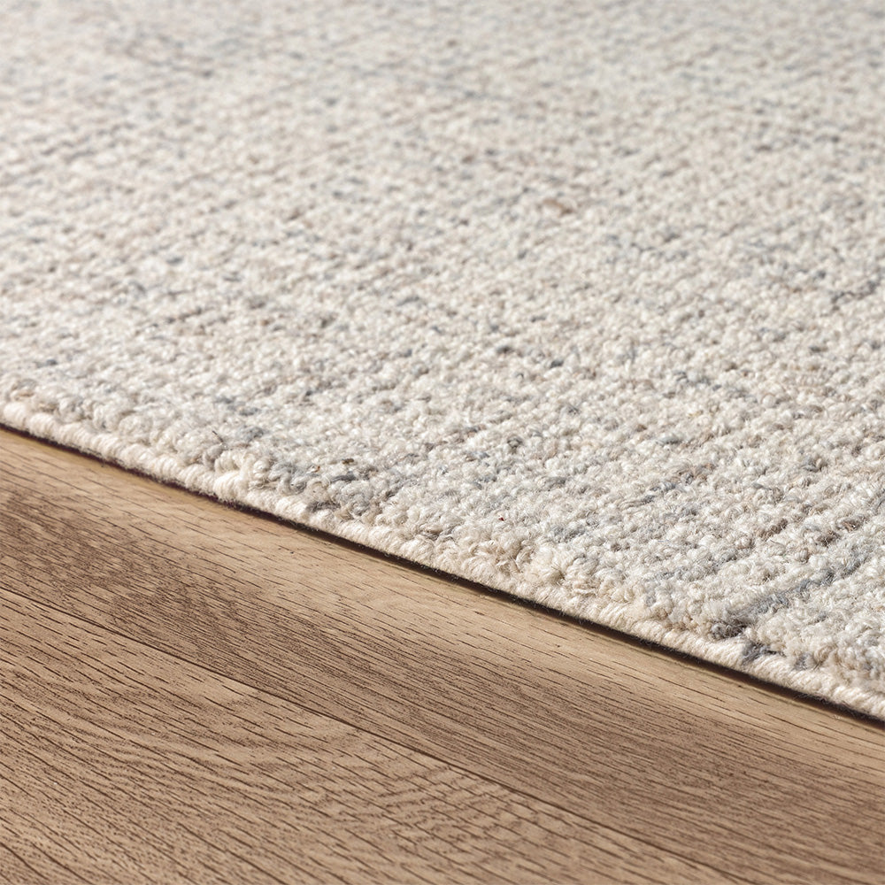 LR Home Criss Cross Rug — Ivory/ Greige