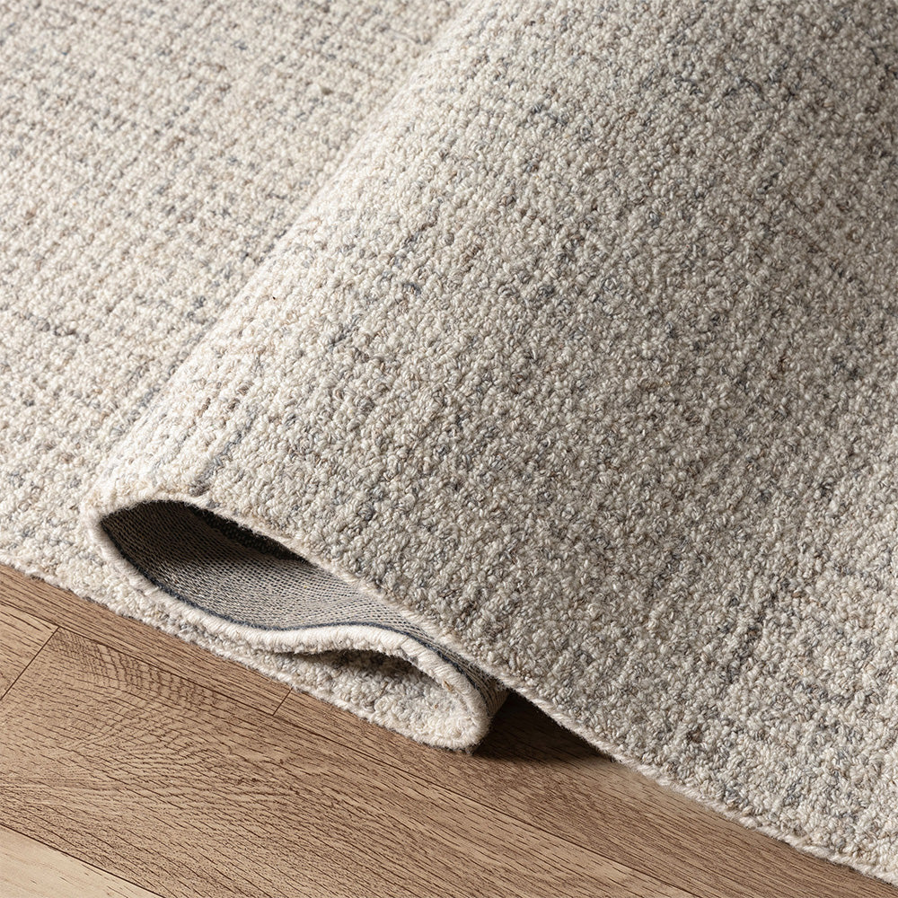 LR Home Criss Cross Rug — Ivory/ Greige