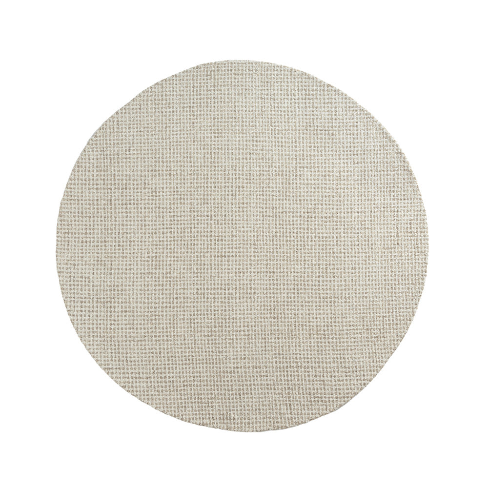 LR Home Criss Cross Rug — Beige