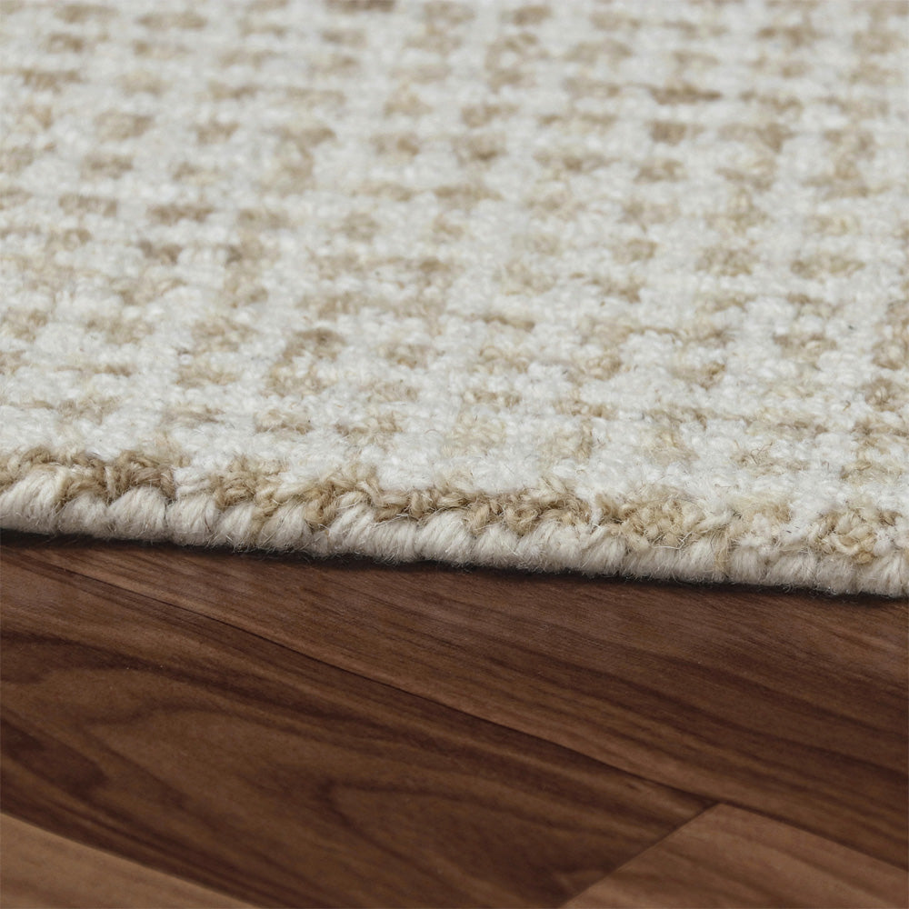 LR Home Criss Cross Rug — Beige