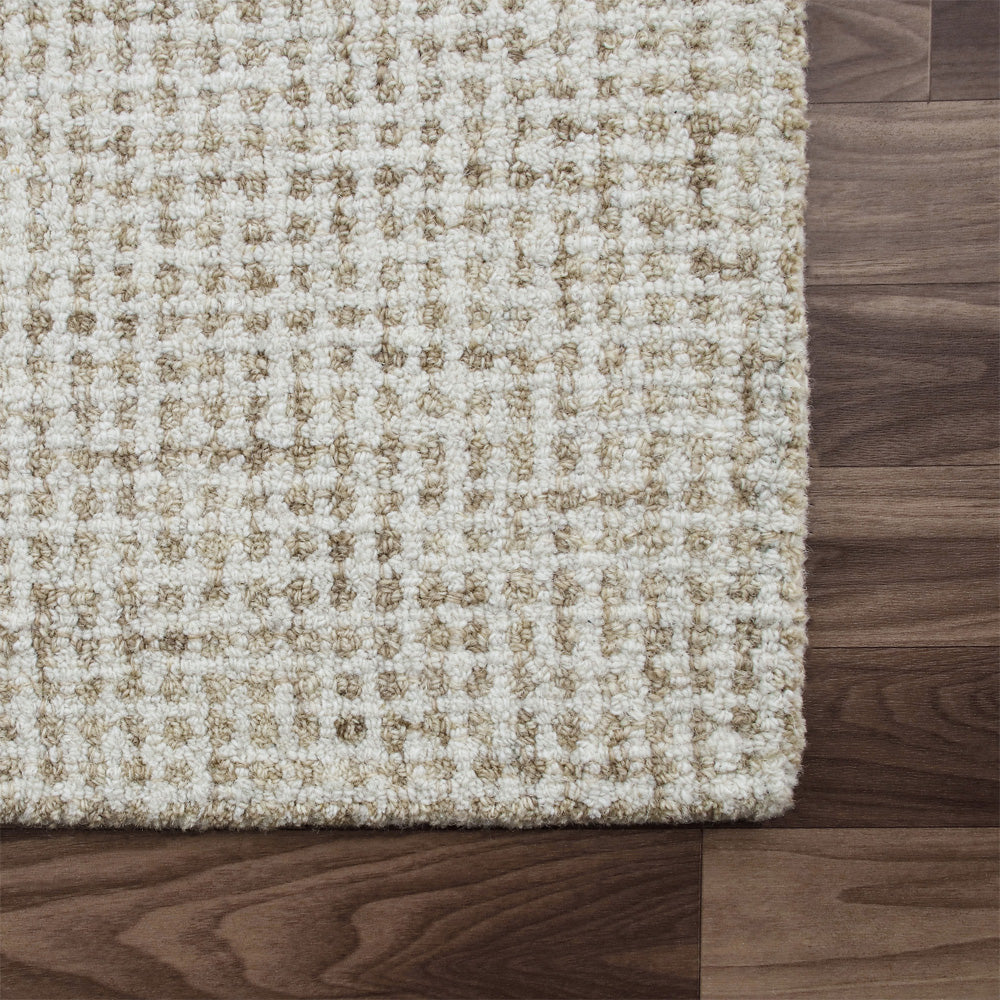 LR Home Criss Cross Rug — Beige