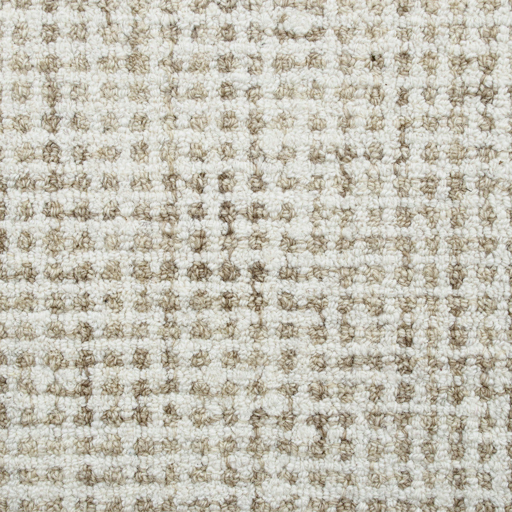 LR Home Criss Cross Rug — Beige