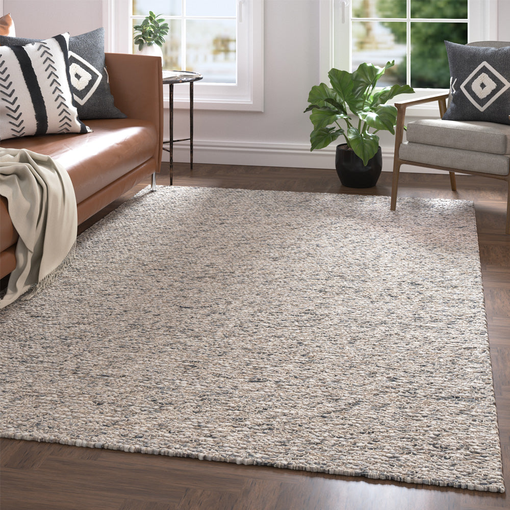 LR Home Dome Rug — Ivory Teal