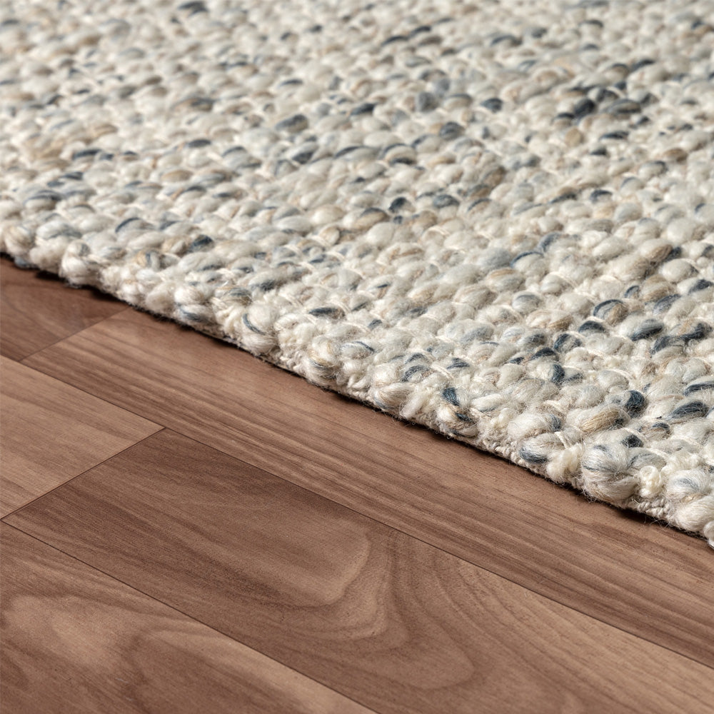 LR Home Dome Rug — Ivory Teal