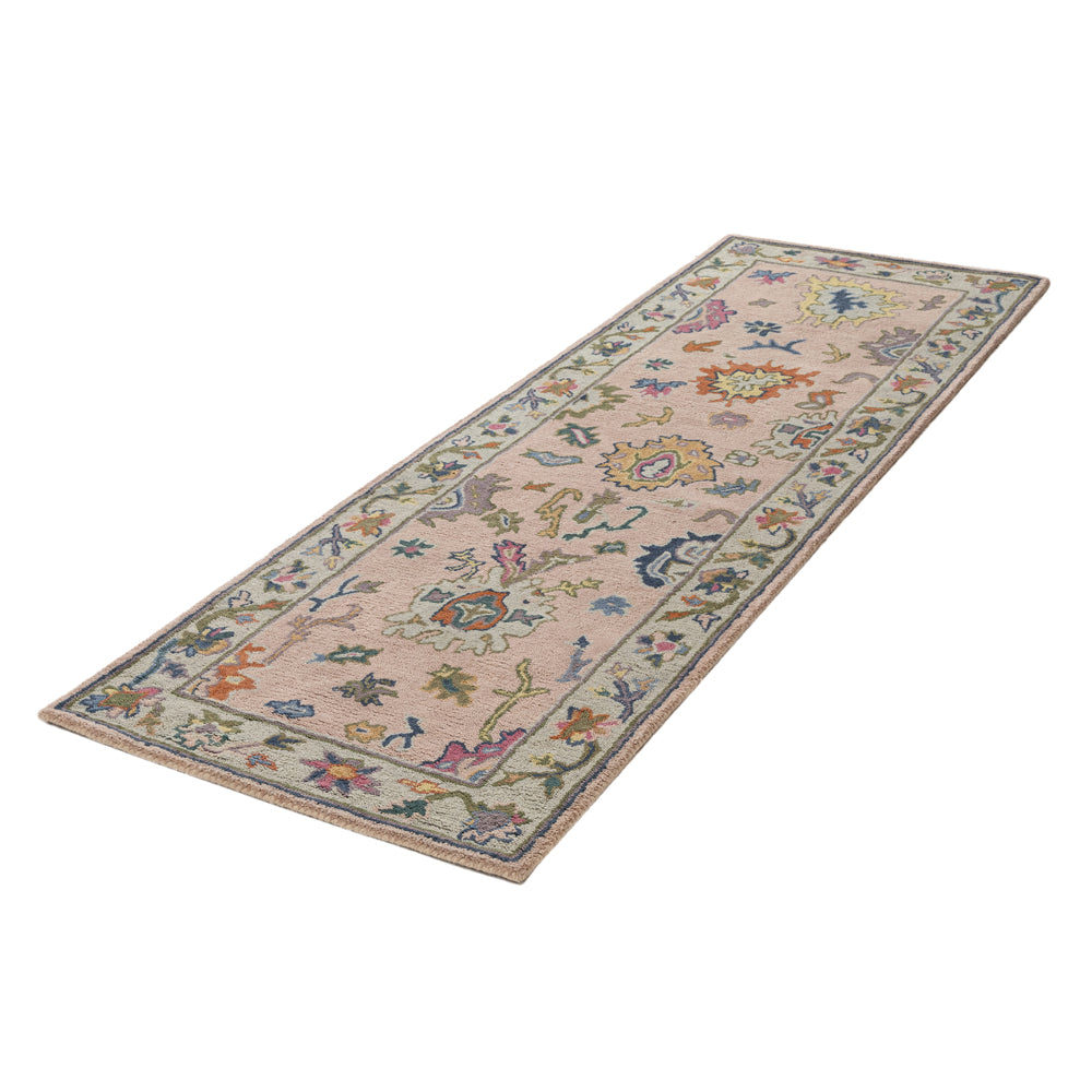 LR Home Elize Rug — PINK / MULTI