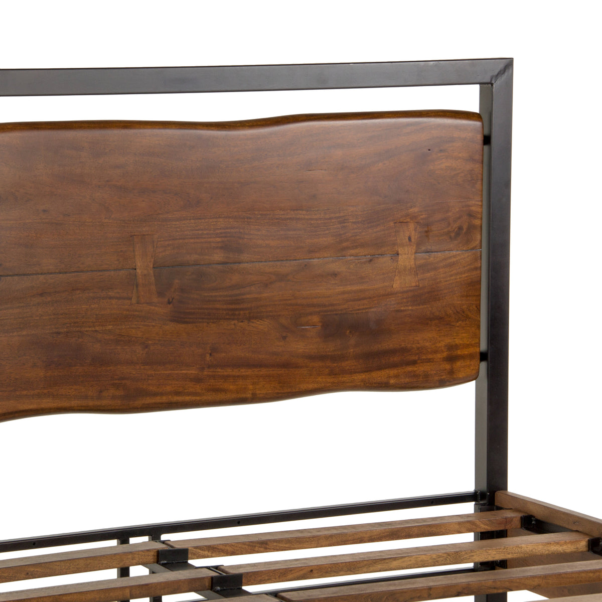 Home Trends & Design Aspen Bed — Walnut