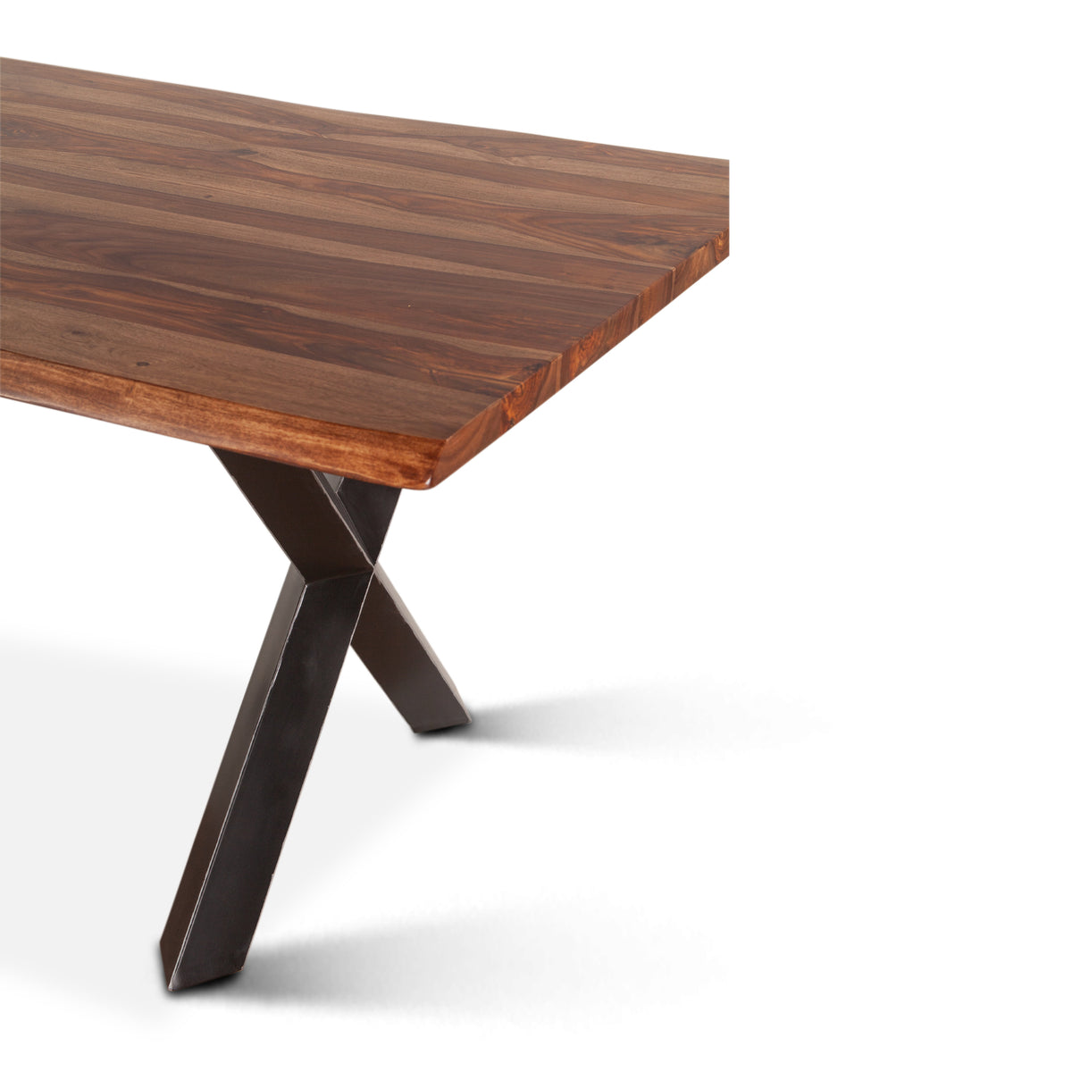 Home Trends & Design Brisbane 80" Dining Table — Natural Sheesham