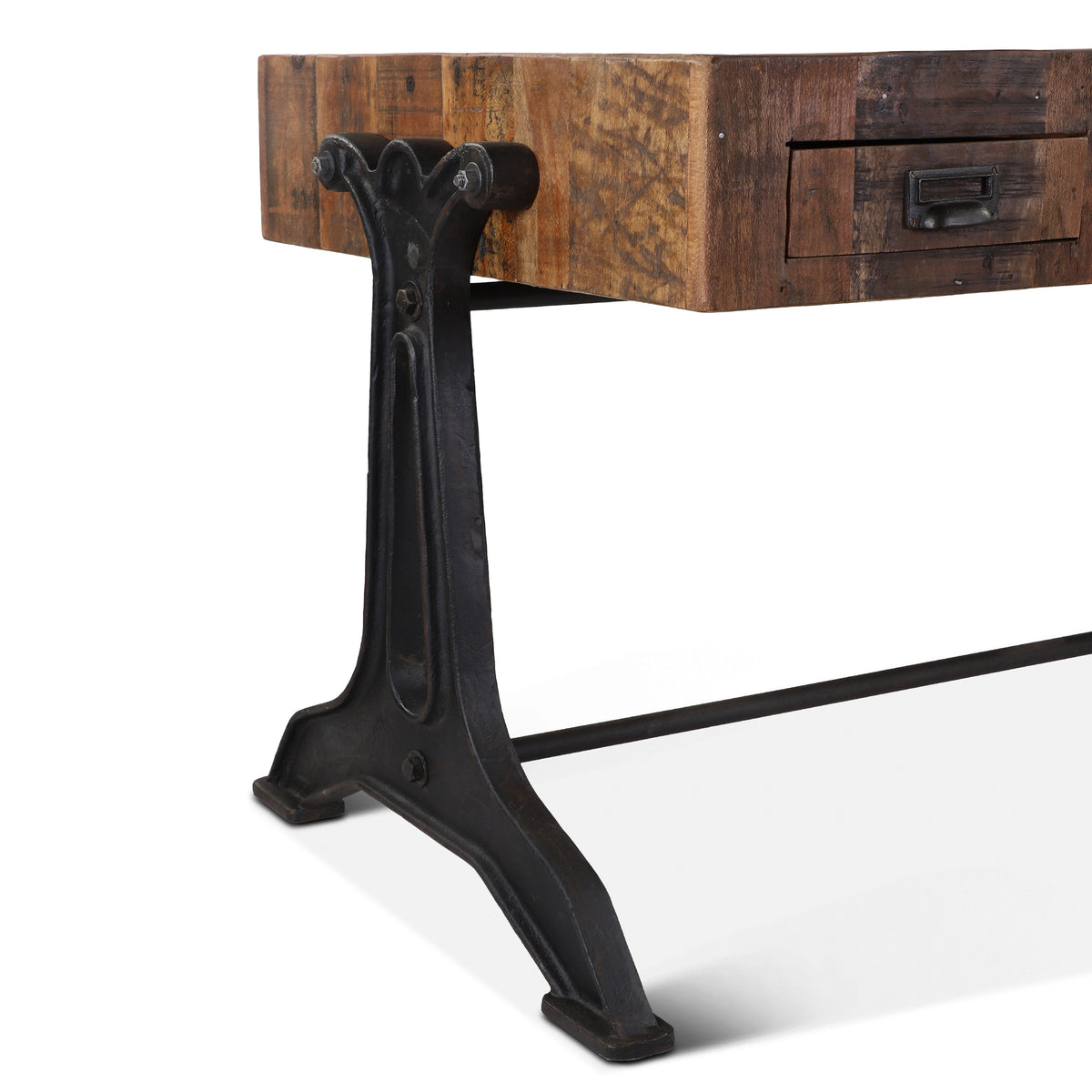 Home Trends Direct Bowery 63" Marble Office Desk — Natural