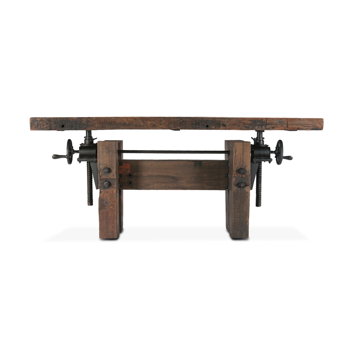 Home Trends & Design Eiffel 67" Adjustable Desk — Natural