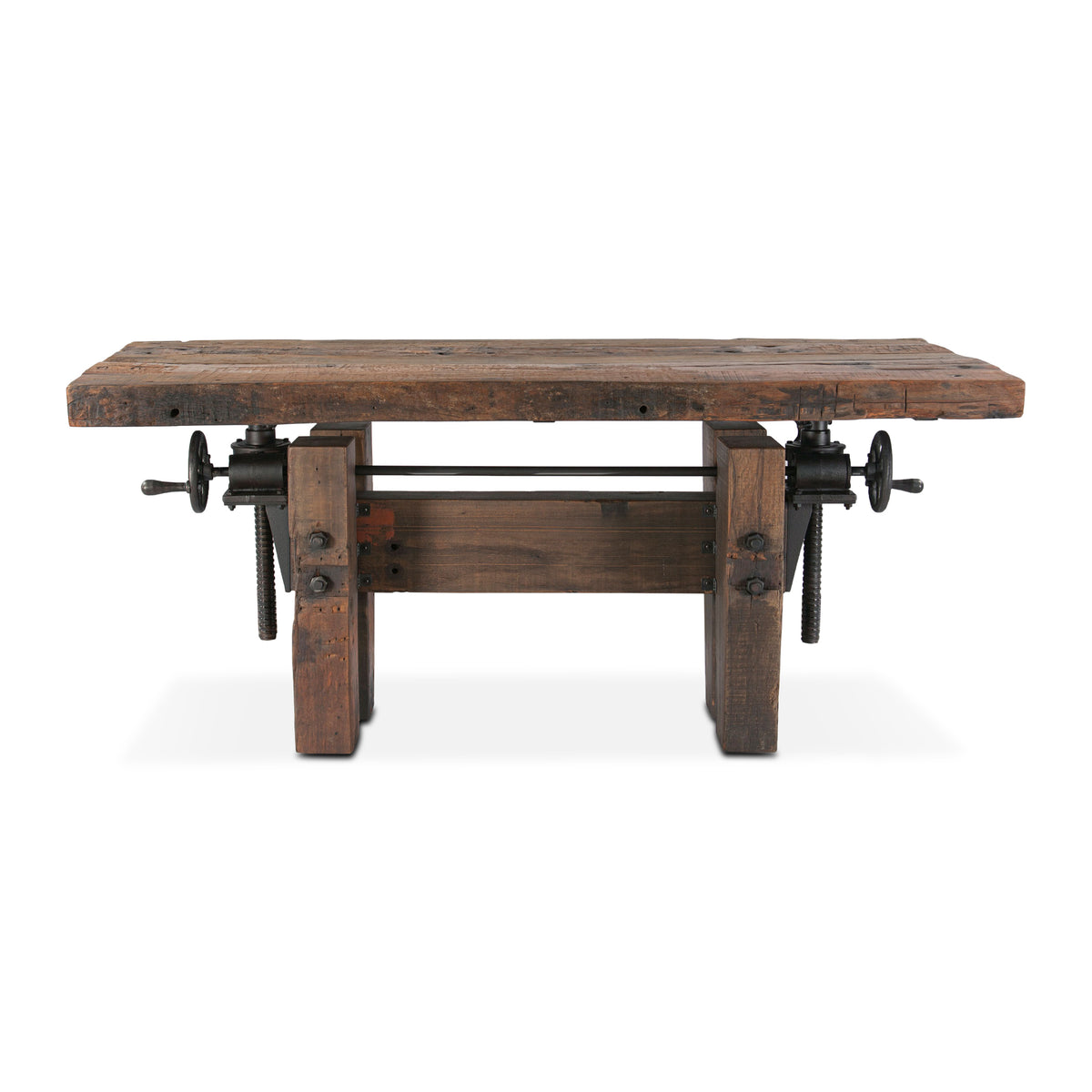 Home Trends & Design Eiffel 67" Adjustable Desk — Natural