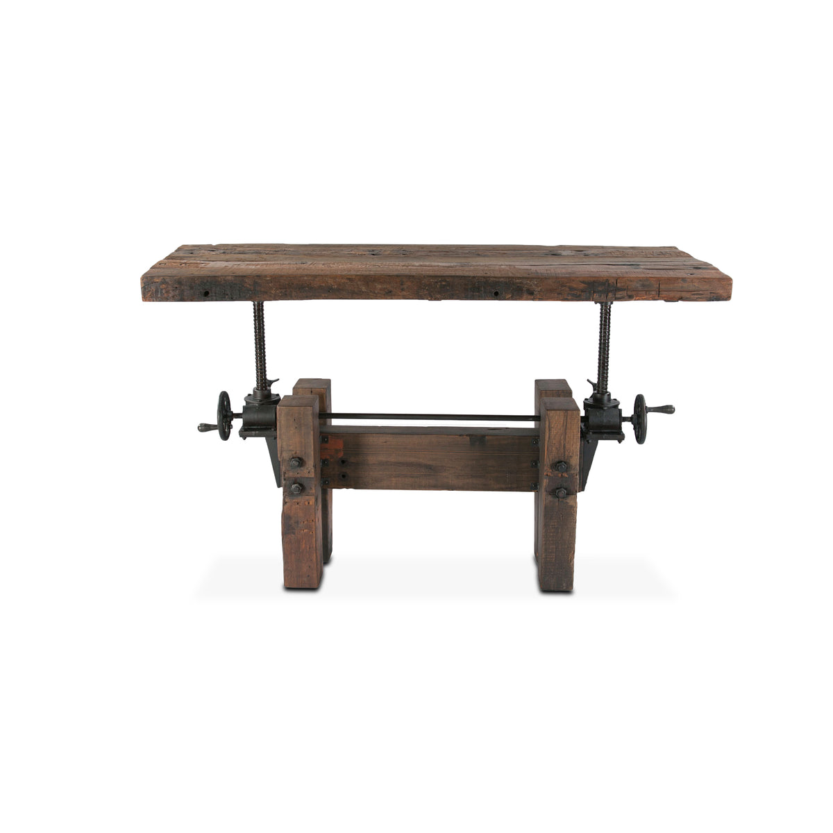 Home Trends & Design Eiffel 67" Adjustable Desk — Natural