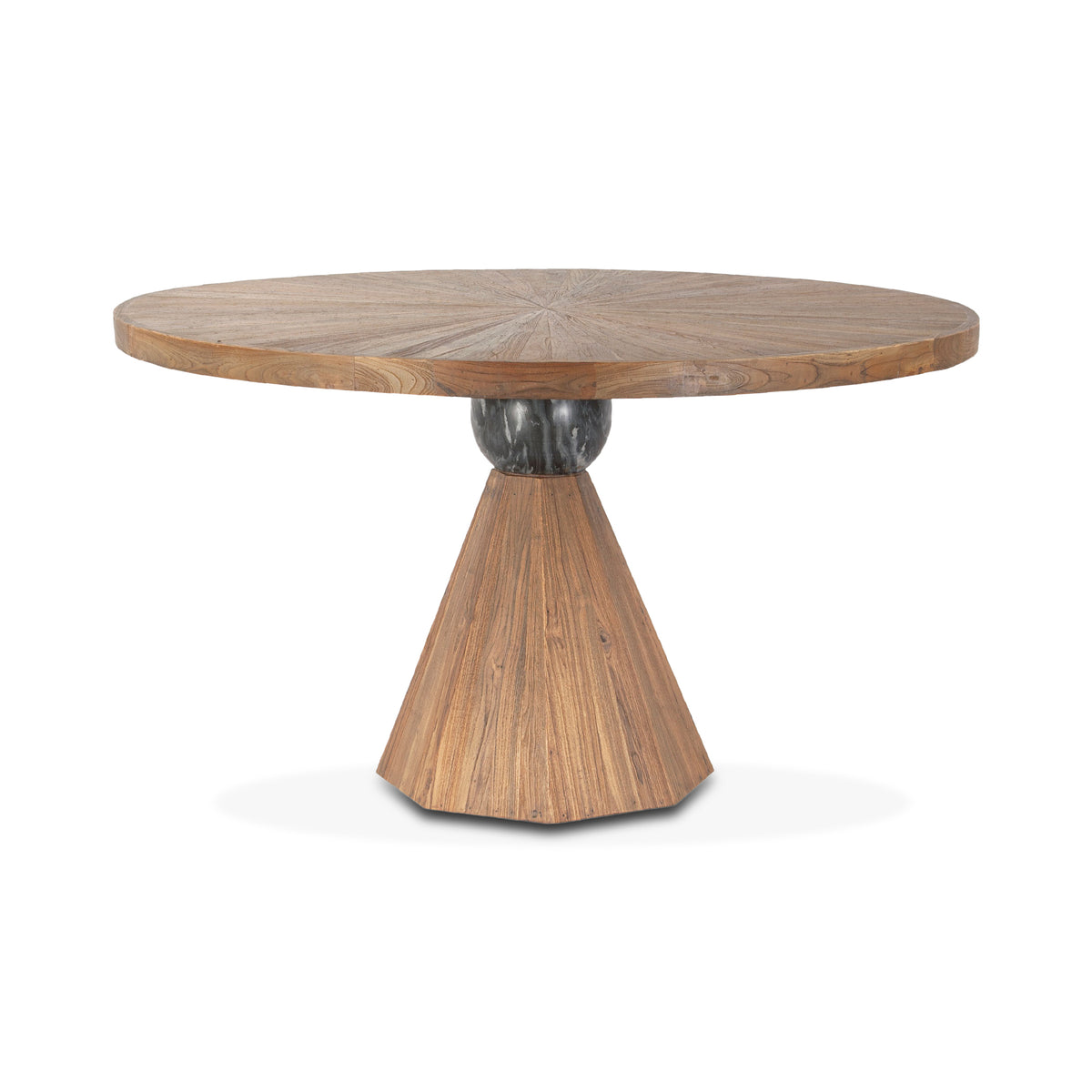 Home Trends & Design Eiffel 54" Round Dining — Antique Finish