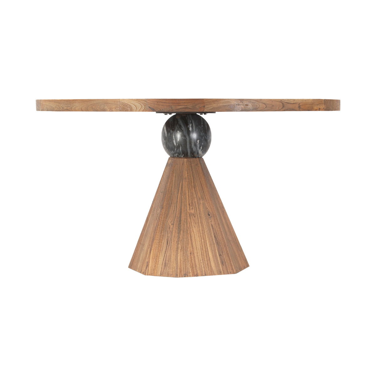 Home Trends & Design Eiffel 54" Round Dining — Antique Finish