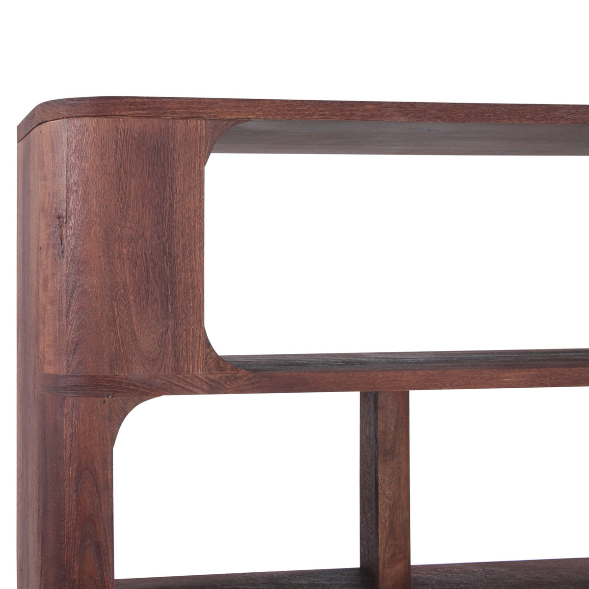 Home Trends Direct Henderson 69" Tall Bookshelf — Pecan Brown Sandblasted
