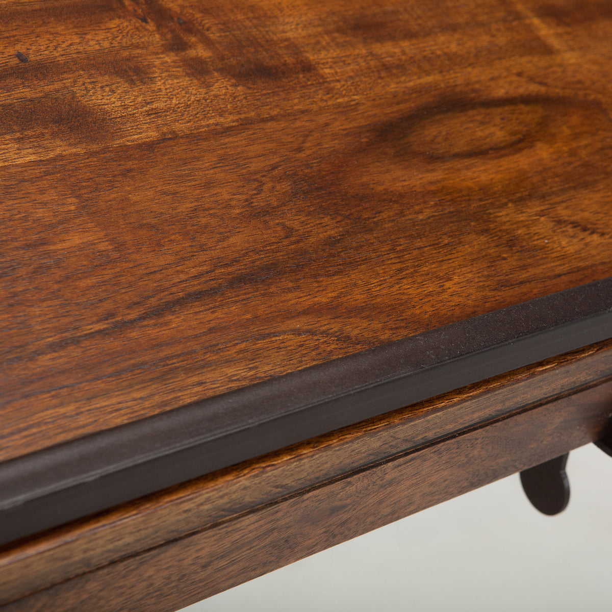 Home Trends Direct Industrial Loft 62" Adjustable Drafting Desk — Walnut