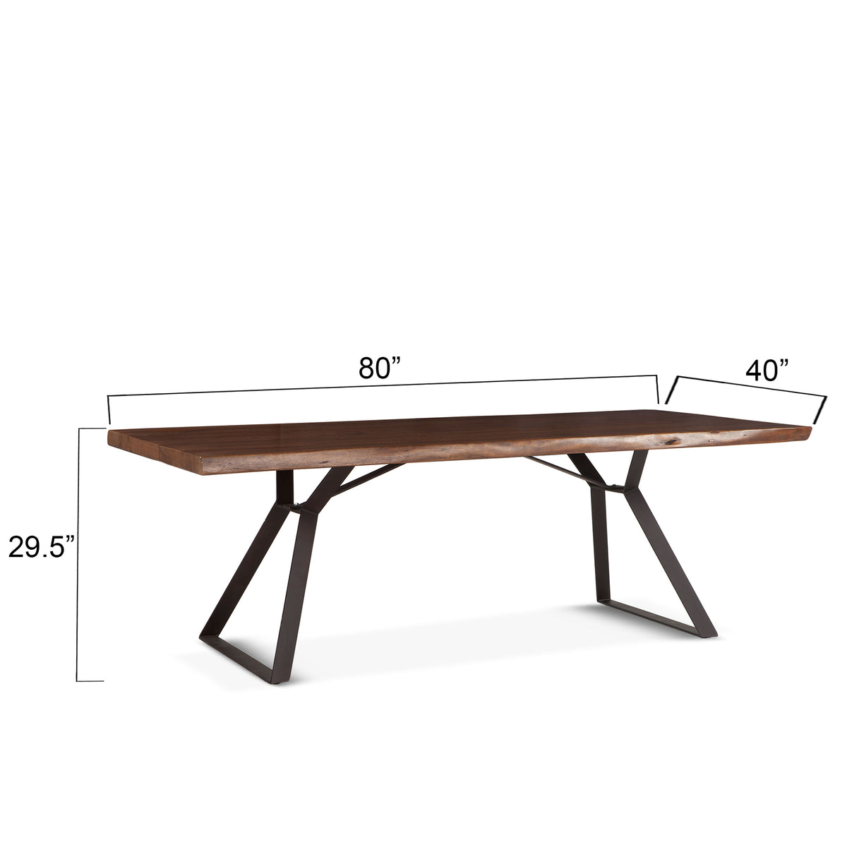 Home Trends & Design London Loft Dining Table