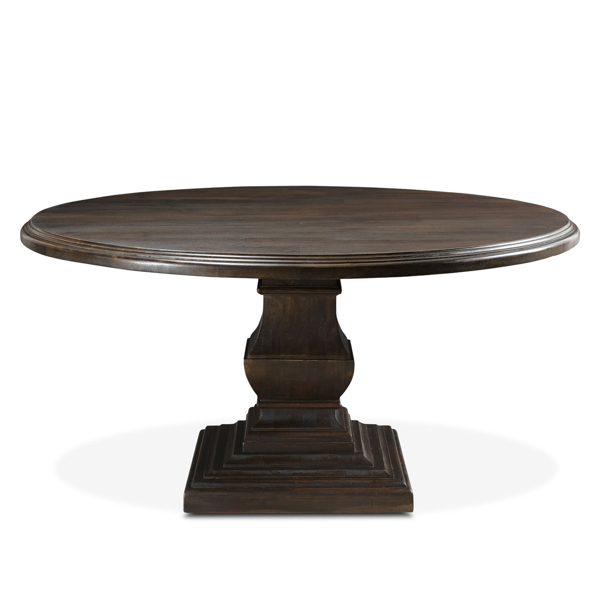 Home Trends & Design Nimes Round Dining Table — Vintage Brown
