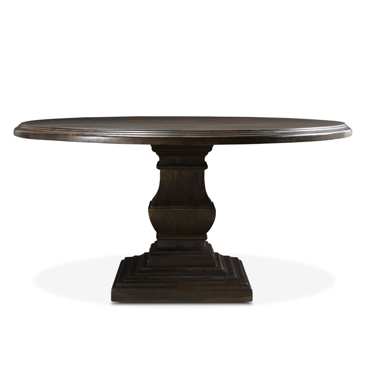Home Trends & Design Nimes Round Dining Table — Vintage Brown