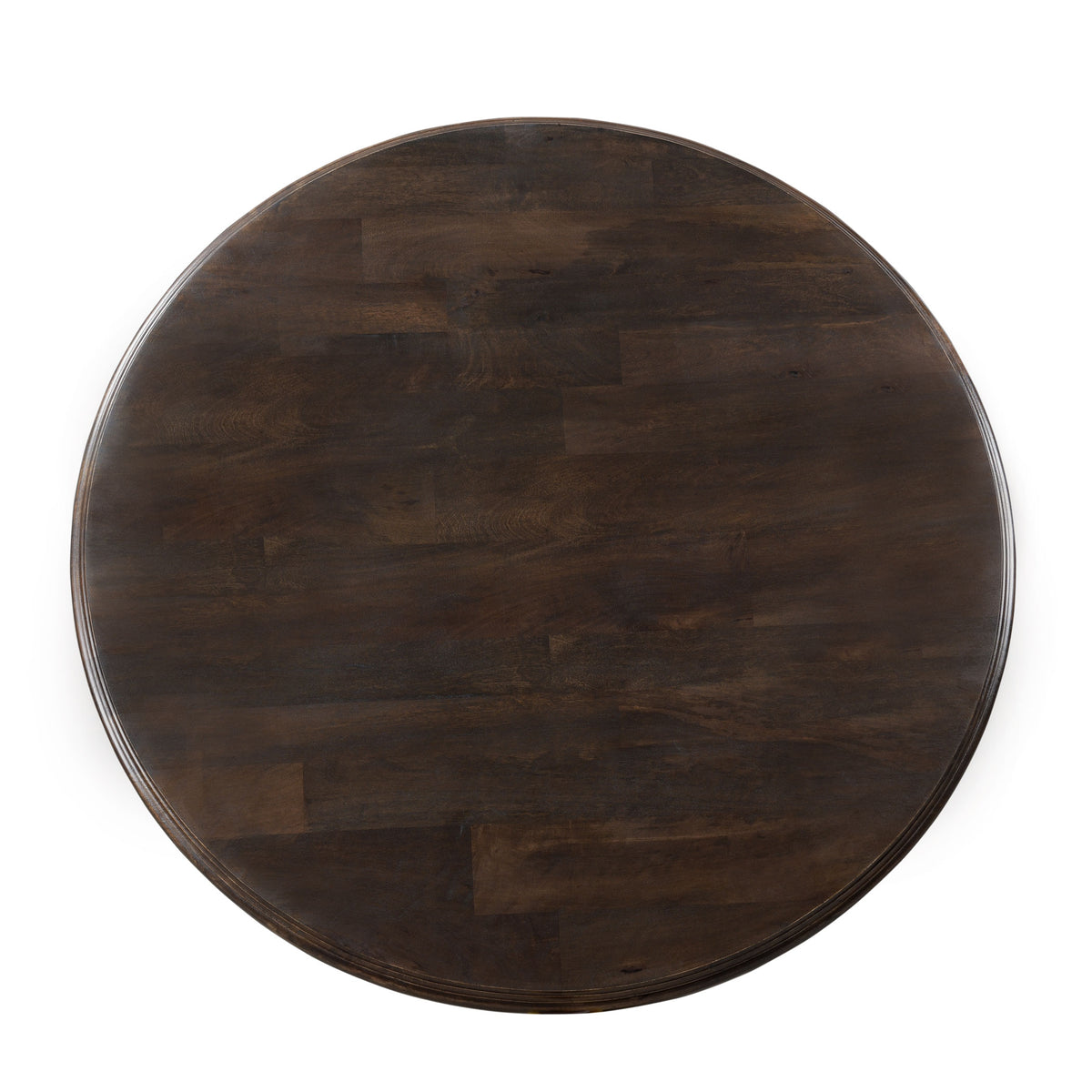 Home Trends & Design Nimes Round Dining Table — Vintage Brown