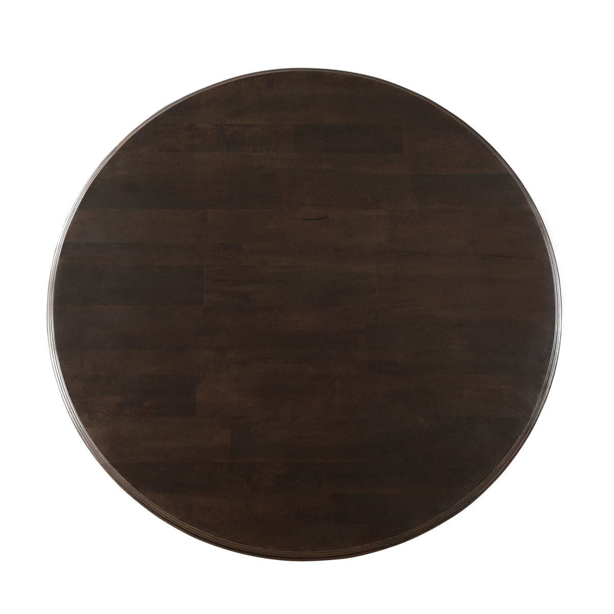 Home Trends & Design Nimes Round Dining Table — Vintage Brown