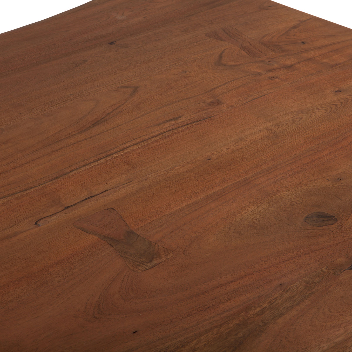 Home Trends & Design Organic Forge 94" Dining Table — Raw Walnut