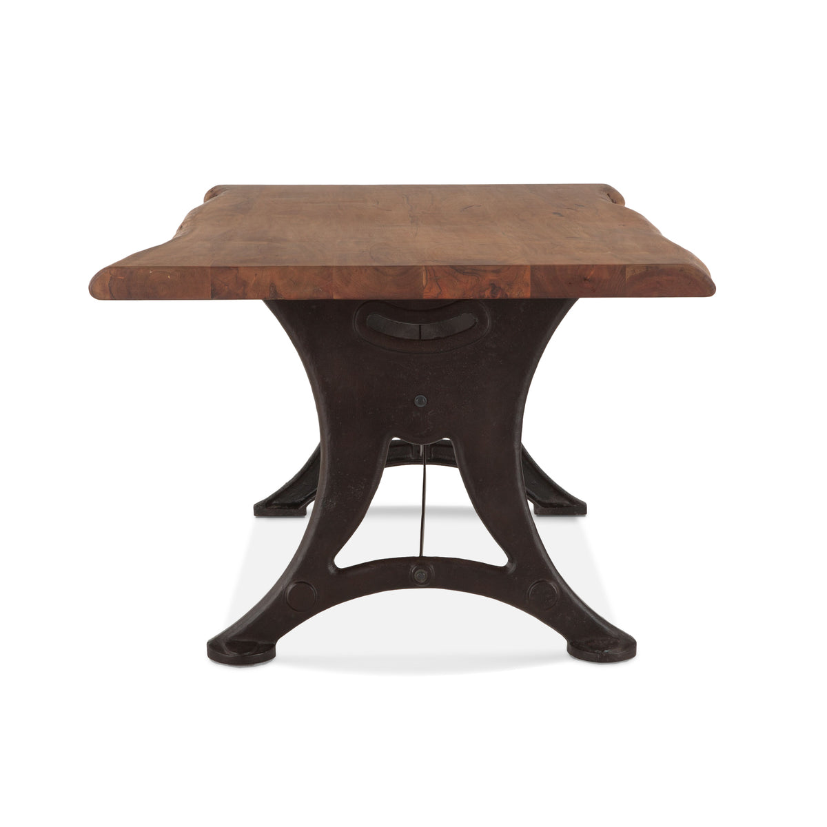 Home Trends & Design Organic Forge 94" Dining Table — Raw Walnut