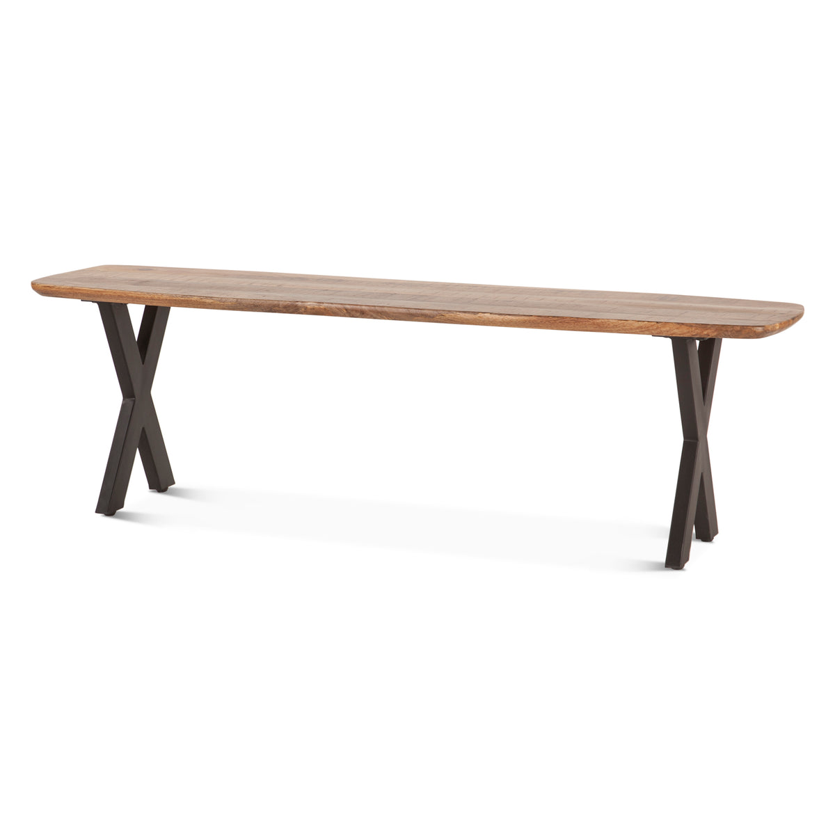 Home Trends & Design Rapallo 60" Bench — Multi Color