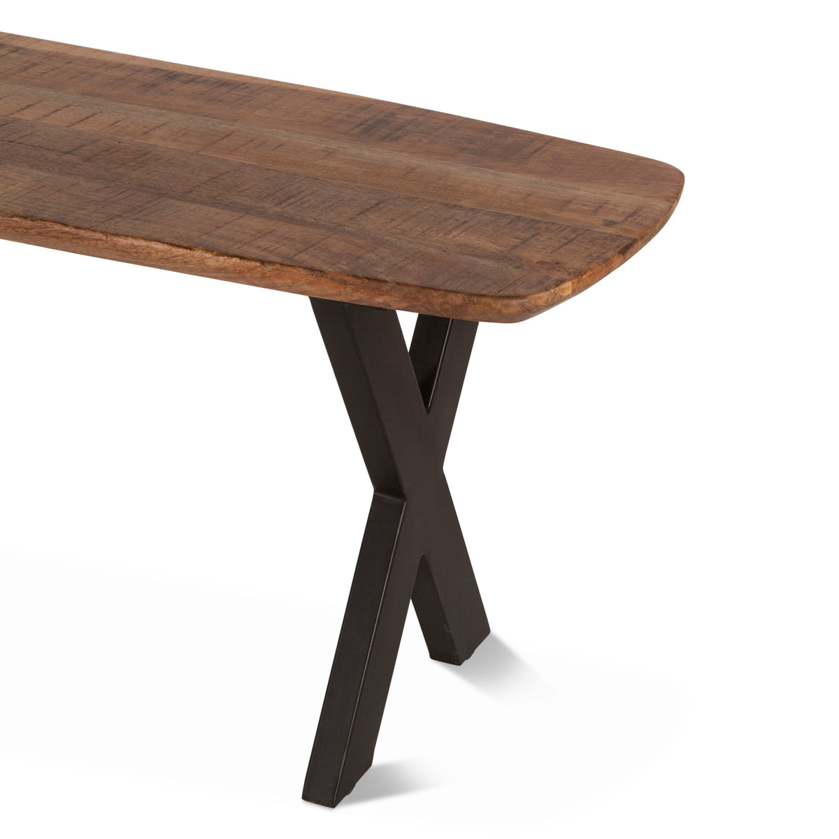 Home Trends & Design Rapallo 60" Bench — Multi Color
