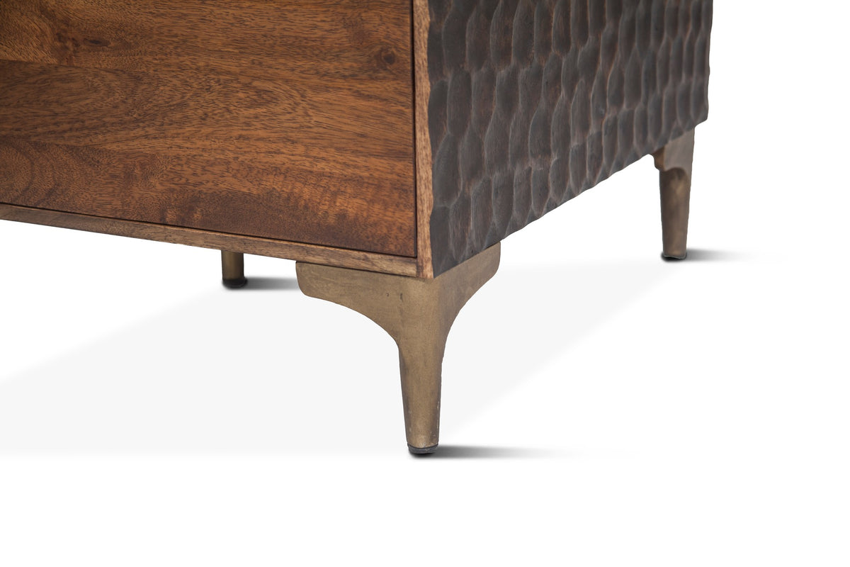 Home Trends Direct Santa Cruz 66" Office Desk — Two Tone