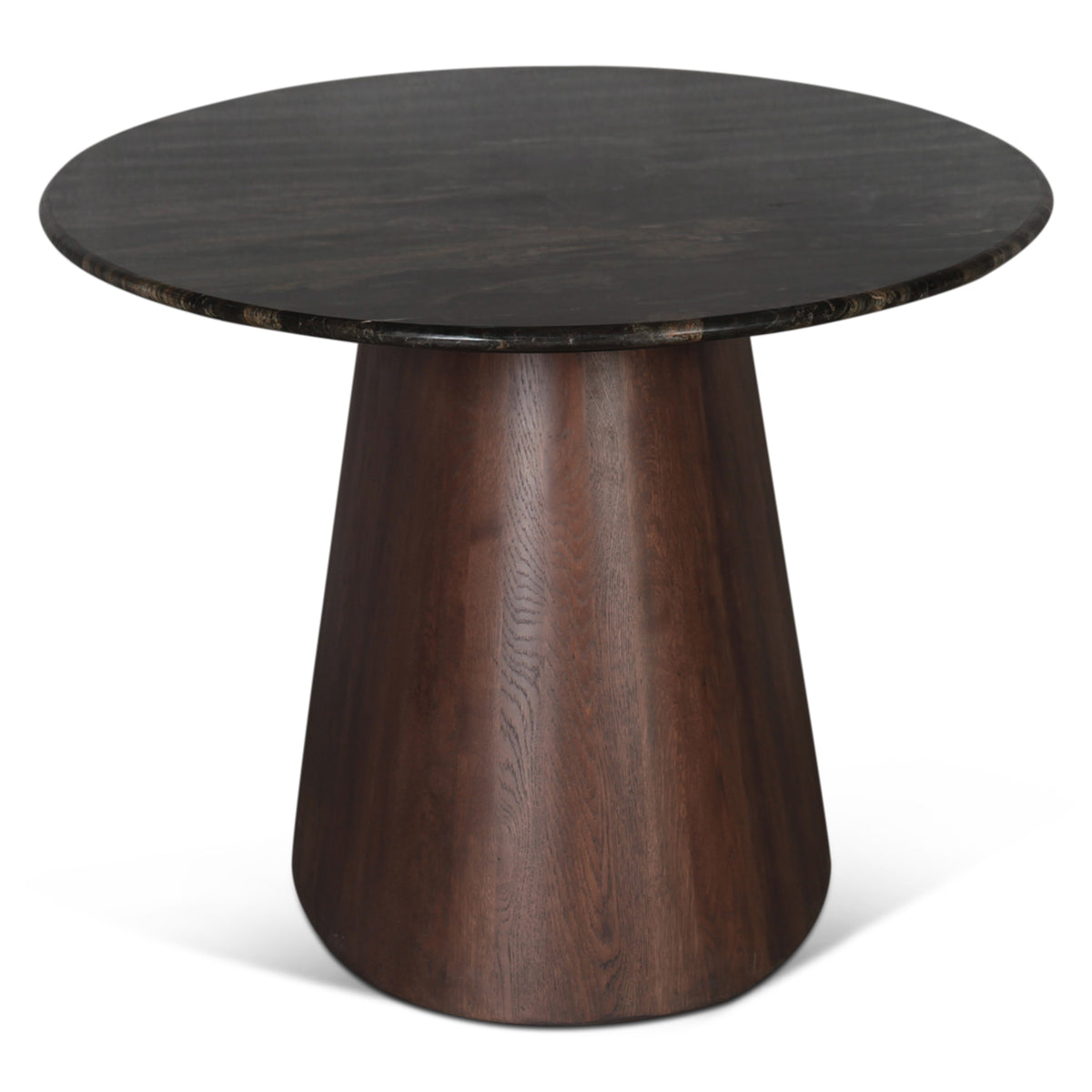 Home Trends & Design Vista 90" Oval Dining Table — Dark Mango