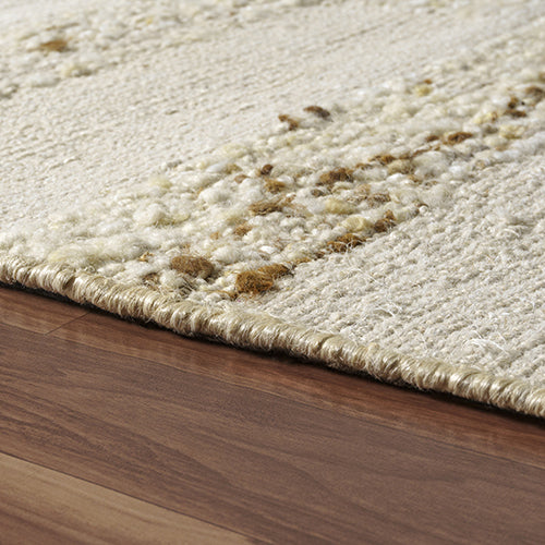 LR Home Elize Rug — White / Beige