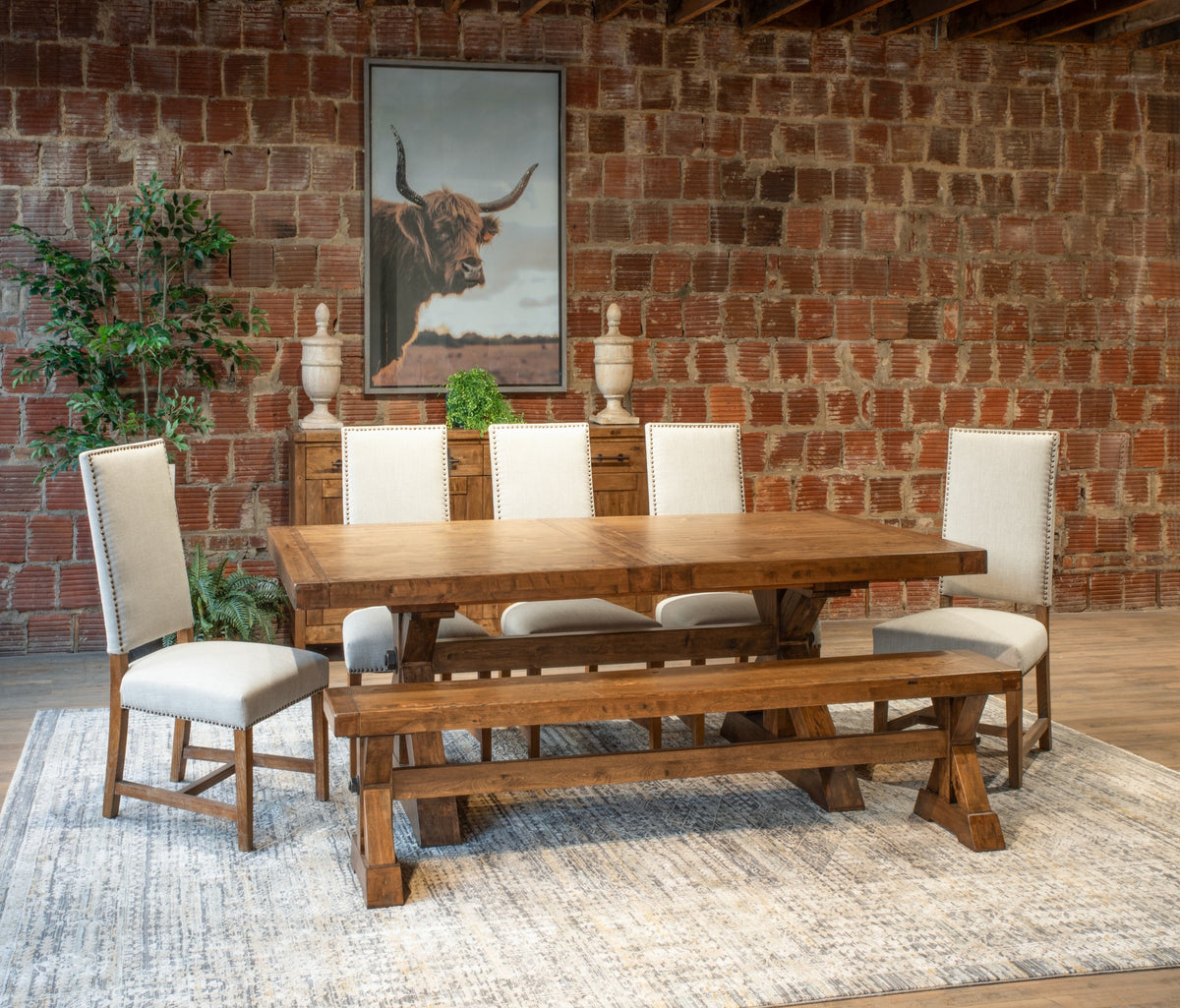 Home Trends Direct Grassroots Aspen Buffet — Earth