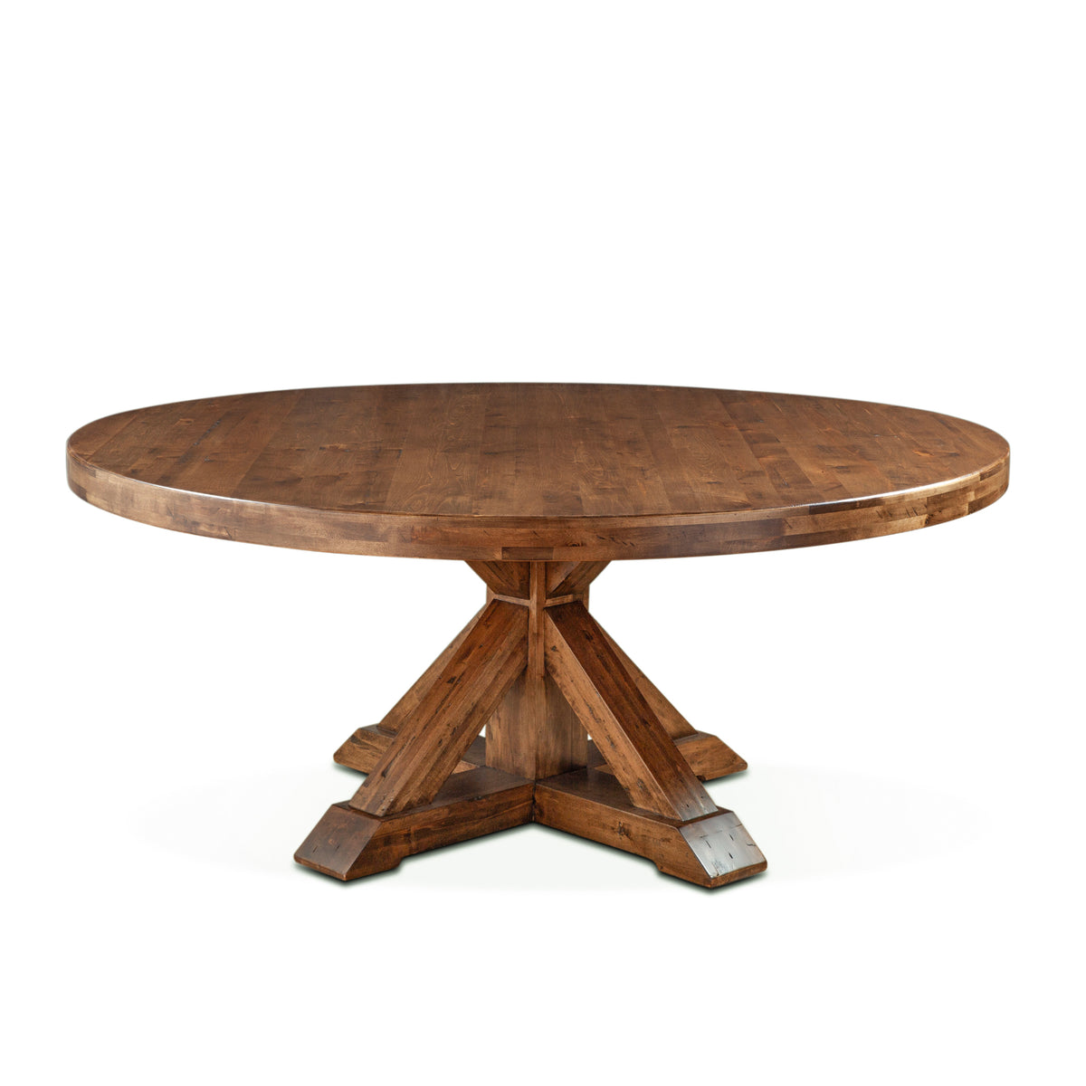 Home Trends Direct Grassroots Aspen 60" Round Dining Table — Earth